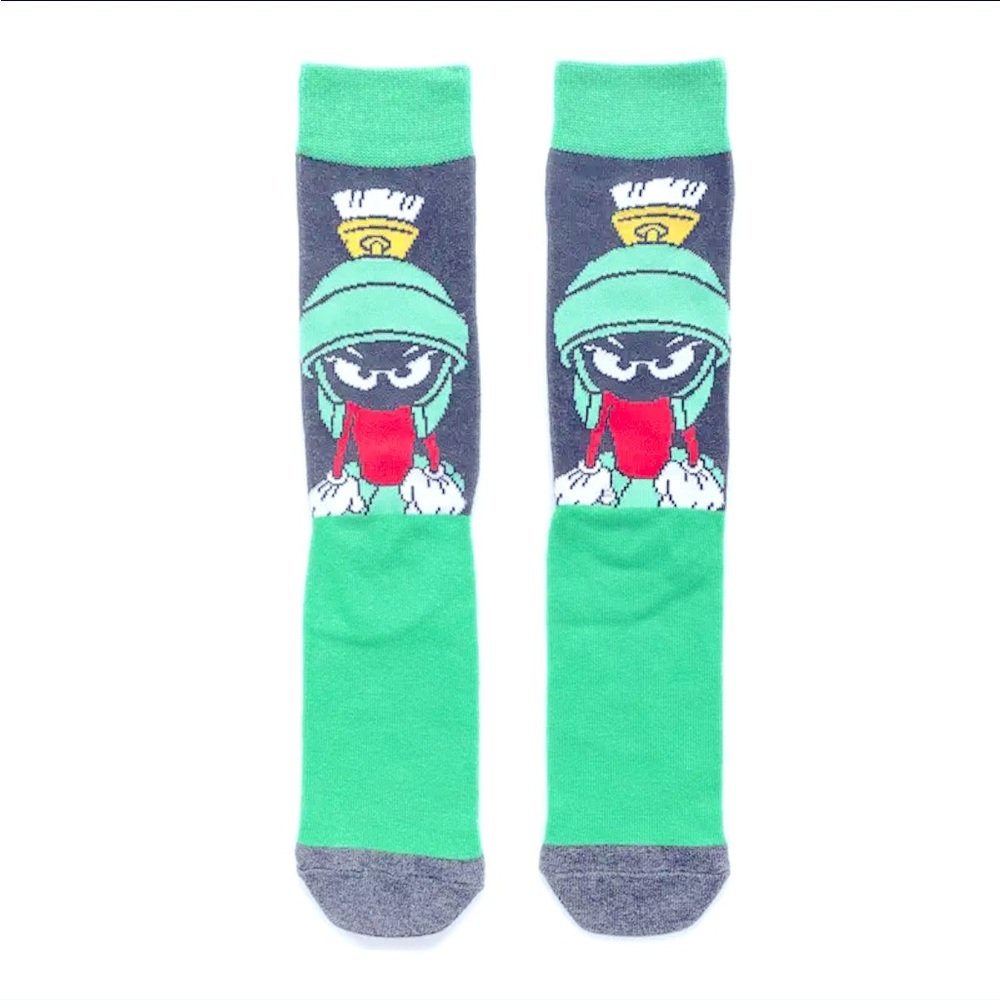 Marvin The Martian Socks, NEW